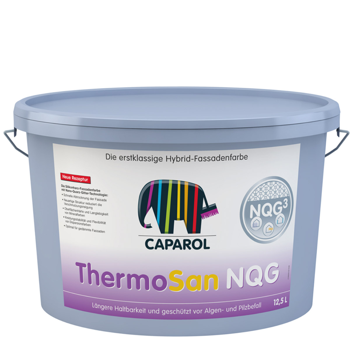 Caparol Thermosan Nqg 12 5l Weiss Fassadenfarbe Nano Quarz Gitter